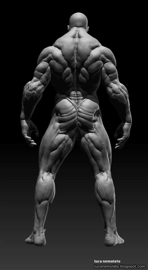 Luca Nemolato Official Blog Extreme Bodybuilder Zbrush 2012