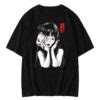 Kawakami Tomie Ito Junji Unisex T Shirt 2K Animecore Aesthetic