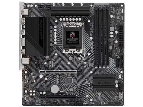 ASRock Z790M PG LIGHTNING D4 Intel LGA1700 14th 13th 12th Gen Micro