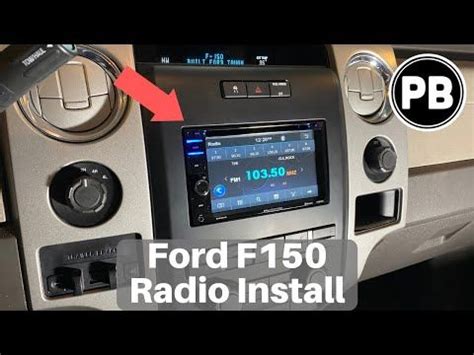 Ford F Bluetooth Radio Install Youtube Radio Ford