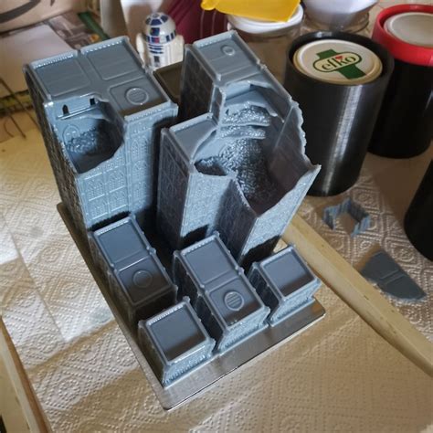 3d Print Of Epic Scale Grimdark Gothic Buildings Set 1 By Cubusmaximus