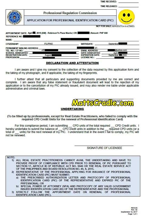 Authorization Letter Prc Renewal