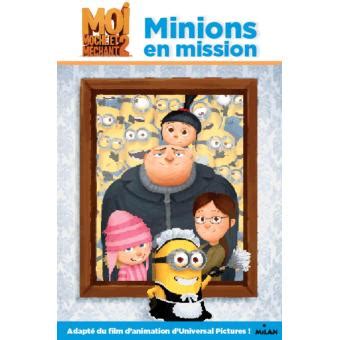 Moi moche et méchant 2 Minions en mission broché Virginie Cantin