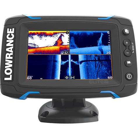 Lowrance Elite Ti Gps Kartenplotter Und Fischfinder Ohne Geber