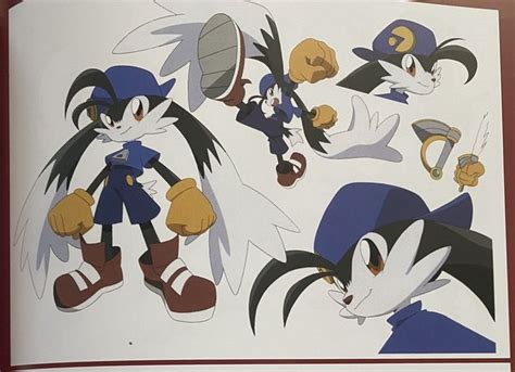 Klonoa Namco X Capcom Anime Boy Character Design Anime