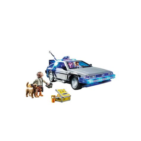 PLAYMOBIL Back to the Future DeLorean Vehicle Playset - Walmart.com - Walmart.com