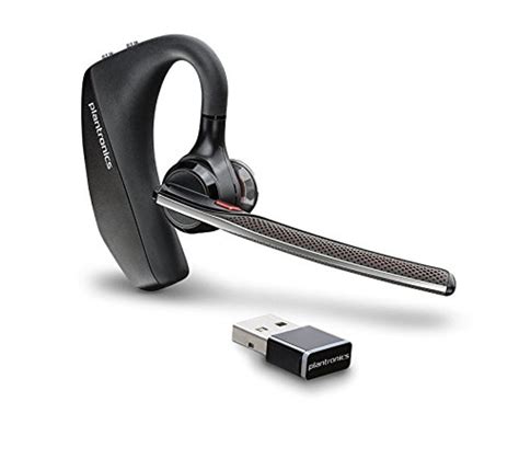 Plantronics Voyager 3200 Uc Bluetooth Headset Usb Dongle And Charging Case 207371 01