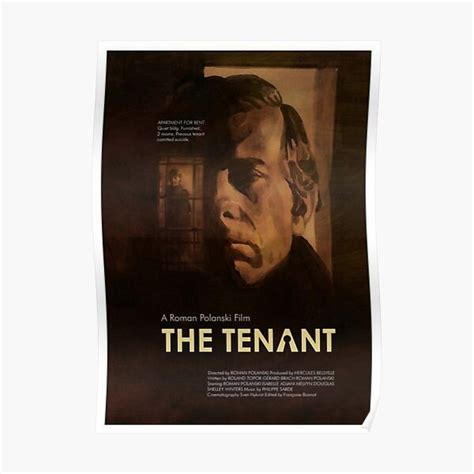 The Tenant By Roman Polanski Movie Poster Poster For Sale By