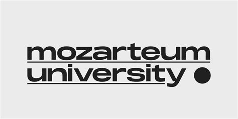 New Visual Identity For Mozarteum University Universit T