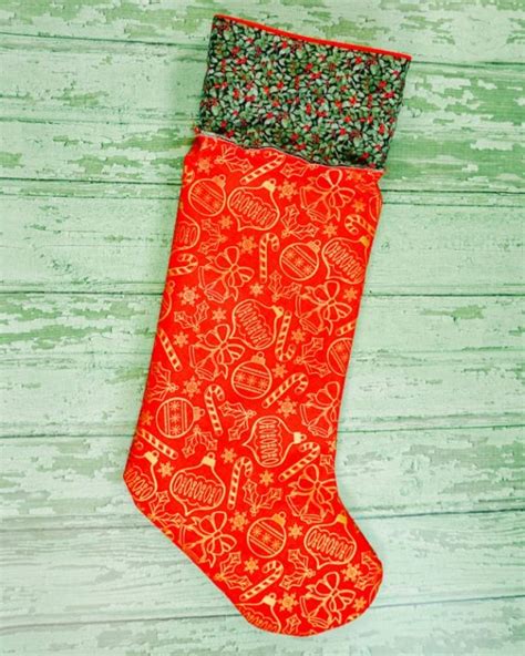 Free Christmas Stocking Sewing Pattern Heather Handmade