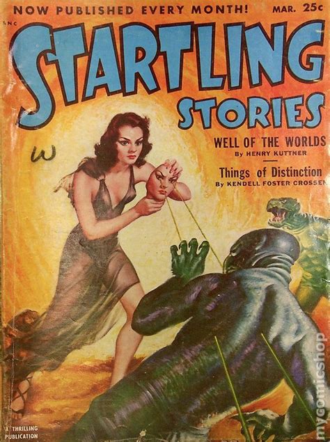 Startling Stories Better Publications Pulp Comic Books