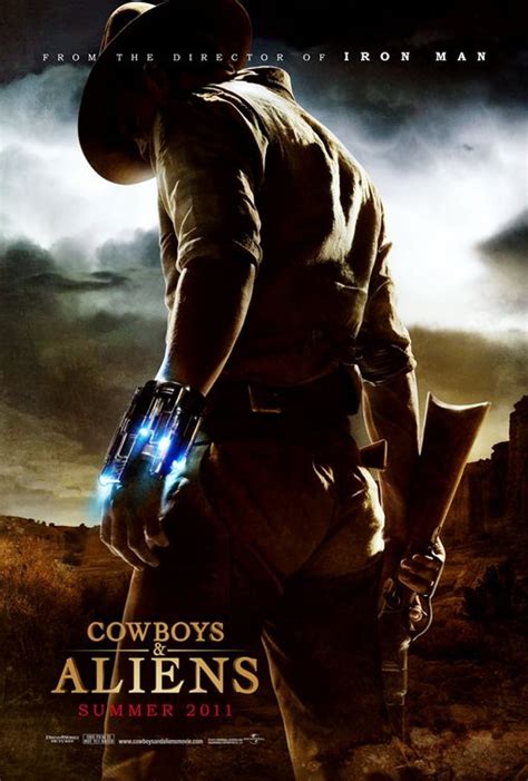 (SS1755) COWBOYS & ALIENS Poster double sided ADVANCE POSTER buy movie ...