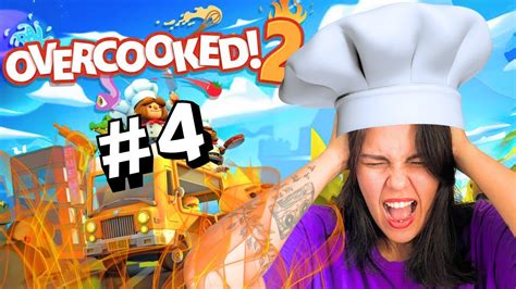 A cada nível fica MAIS DIFÍCIL Jogando Overcooked 2 Parte 4