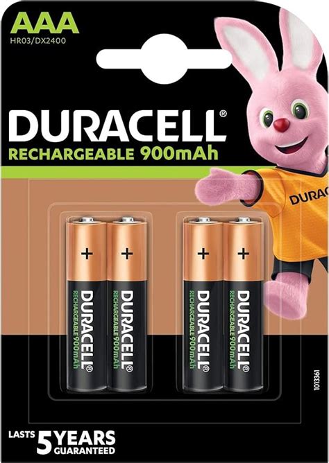 Duracell Ultra Aaa Hr Rechargeable Battery Pack Mah Patareid Ee