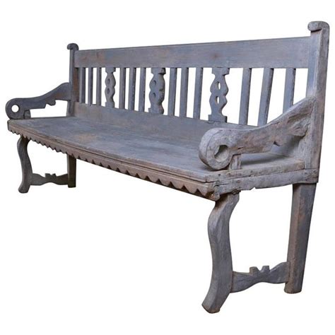 Primitive Scandinavian Bench in 2021 | Scandinavian benches, Solid wood benches, Mid century bench