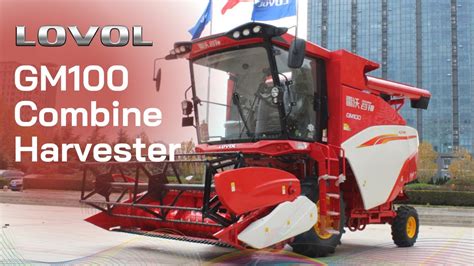 Lovol Gm Combine Harvester Detailed Product Introduction Youtube