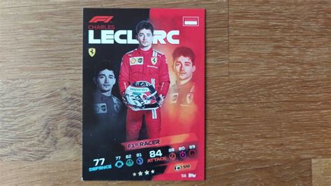 Charles Leclerc F1 Racer Karte TCG Topps Turbo Attax 2021 Kaufen Auf