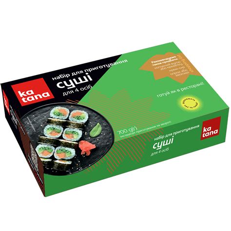 Набори для приготування суші та WOK локшини вдома - Katana