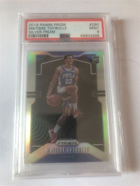 Nba Card Panini Matisse Thybulle Silver Psa