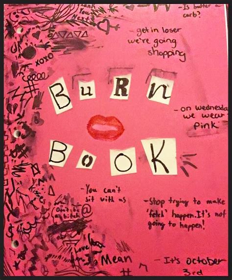 Diy Burn Book Create Your Own Personalized Notebook