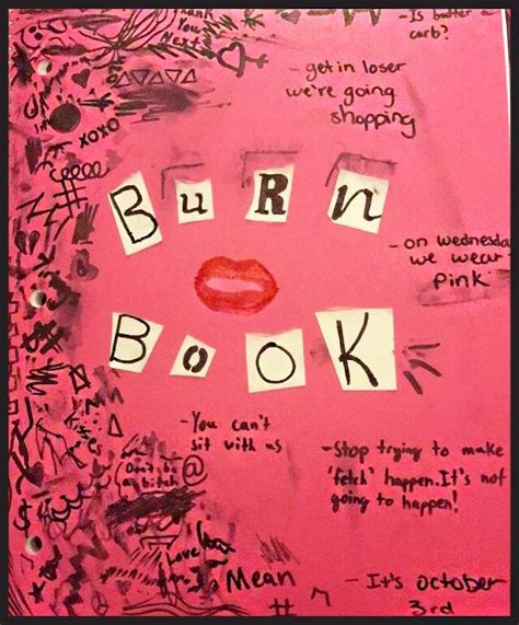 Diy Burn Book Create Your Own Personalized Notebook