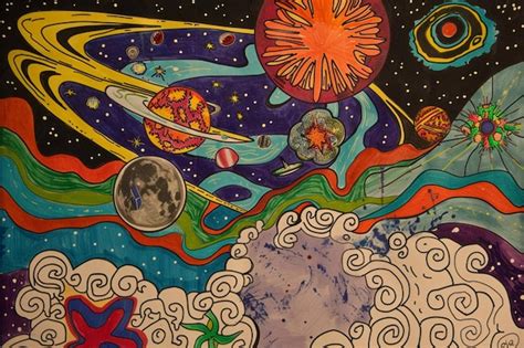 Science Doodle Design Premium Ai Generated Image
