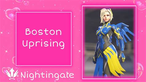 Boston Uprising Mercy Practice Vs Ai Overwatch Youtube