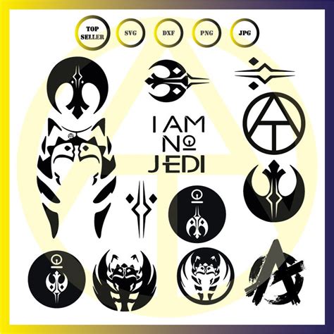 Ahsoka Svg Ahsoka Svg Mandalorian Rebels Clone Wars I Am No Jedi