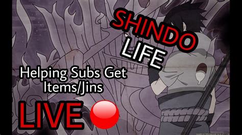 REVAMPED SHINOBI LIFE 2 HELPING SUBS GET JINS ITEMS YouTube