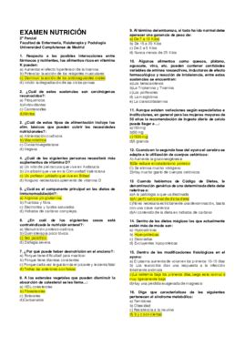 Examen Nutricion Corregido Pdf