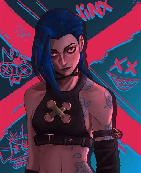 Jinx Powder Arcane Fan Art