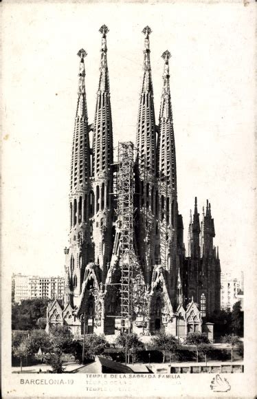 Ansichtskarte Postkarte Barcelona Katalonien Temple De Akpool De