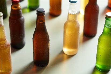 "Different Types Of Beer In Bottles." by Stocksy Contributor "Martí ...