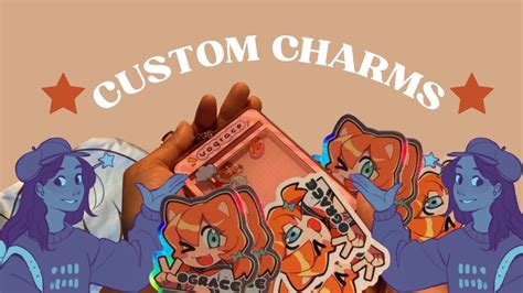 🐟vograce Review Unboxing🐟 Sample Pack Charms Stickers Standees