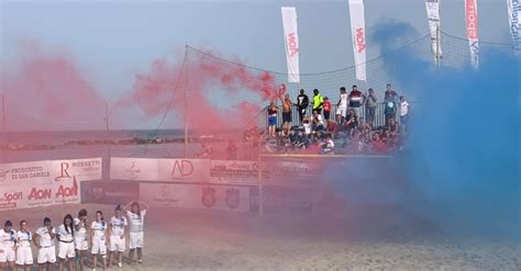 La Samb Beach Soccer Femminile Tricolore Il Mascalzone San