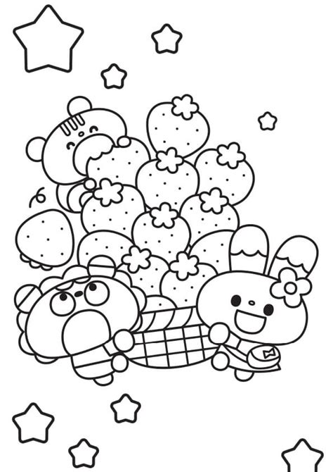 Desenhos De Kawaii Gr Tis Para Crian As Para Colorir E Imprimir