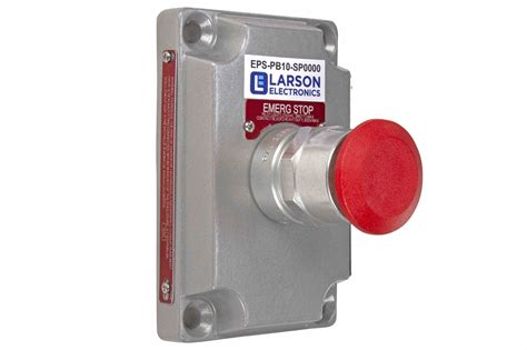 Larson Electronics Explosion Proof 10 Amp Push Button Switch Cover Class I And Ii Division