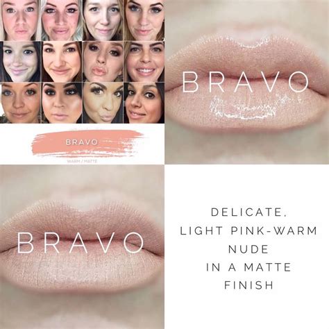 Bravo LipSense Lipstick Matte Nude And Beautiful Lasts 4 18 Hours