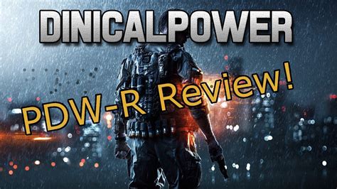 Bf4 Pdw R Weapon Review Youtube