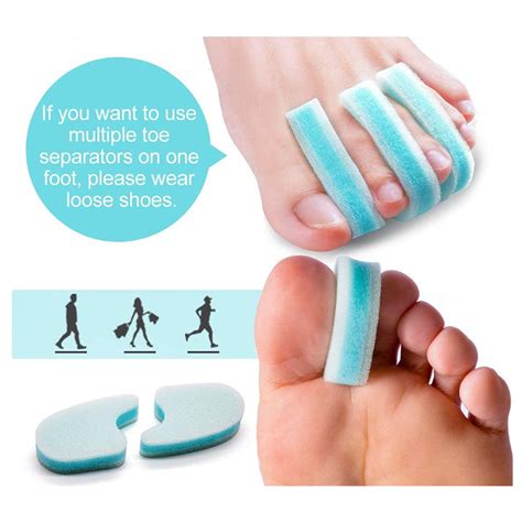 Breathable Foam Overlapping Toe Separator For Hammer Toes Suzhou Sunmed