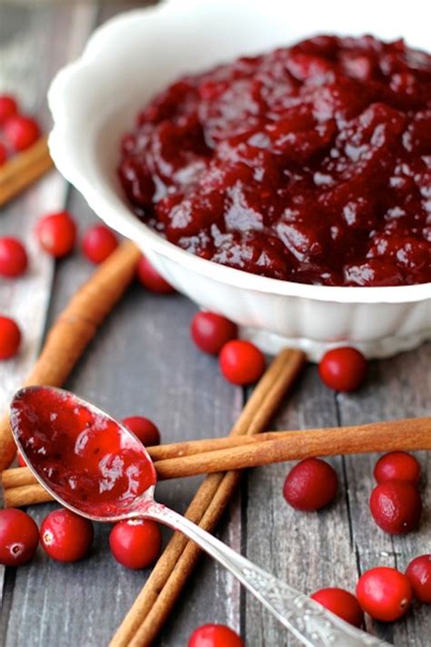 Holiday Spiced Cranberry Sauce Recipe