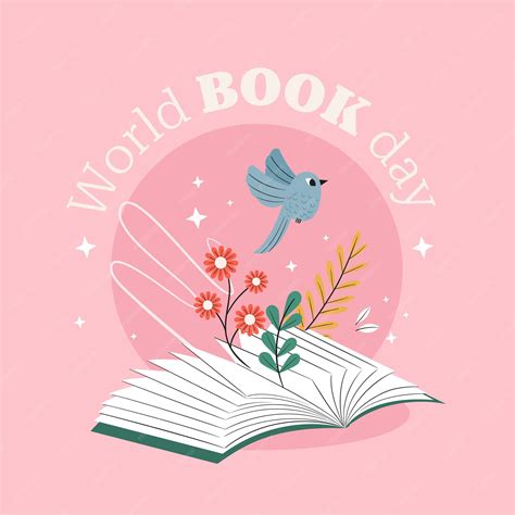 Premium Vector World Book Day Illustration