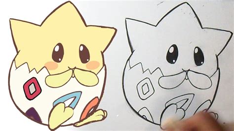 Cómo dibujar Pokémon Togepi Kawaii YouTube