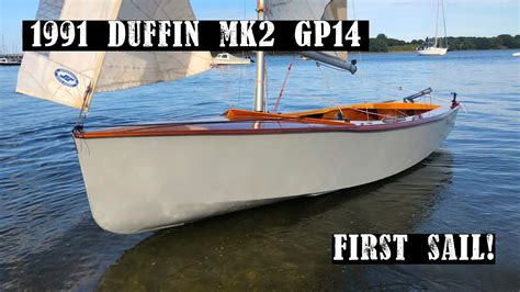 Gp First Sail Sailing A Duffin Mk Gp Dinghy Chichester