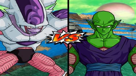 Frieza 3rd Form VS Piccolo Red Potara Dragon Ball Z Budokai