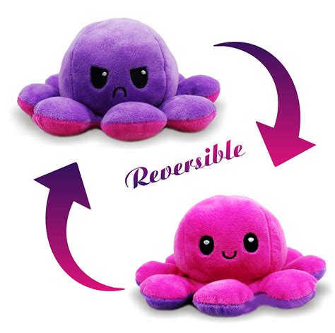 Buy ku octopus plushie- octopus reversible plushie- Reversible Octopus ...