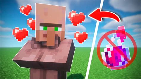 How To Cure A Zombie Villager In Minecraft Without Potions 👍 Youtube