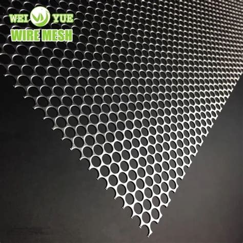 Buy Custom Perforated Etching Sheet Micro Metal Mesh From Hebei Weiyue