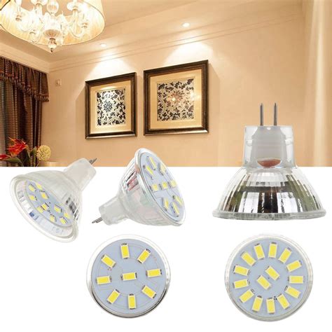 Led Bulb Spotlight 2w 3w 4w Mr11 12 24v 5733 2835 Smd 10w 20w Equivalent Lamp Ss Ebay