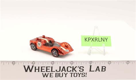 Chaparral 2G Red Hot Wheels 1969 Mattel Vintage Redline RL MISSING WING Wheeljack S Lab